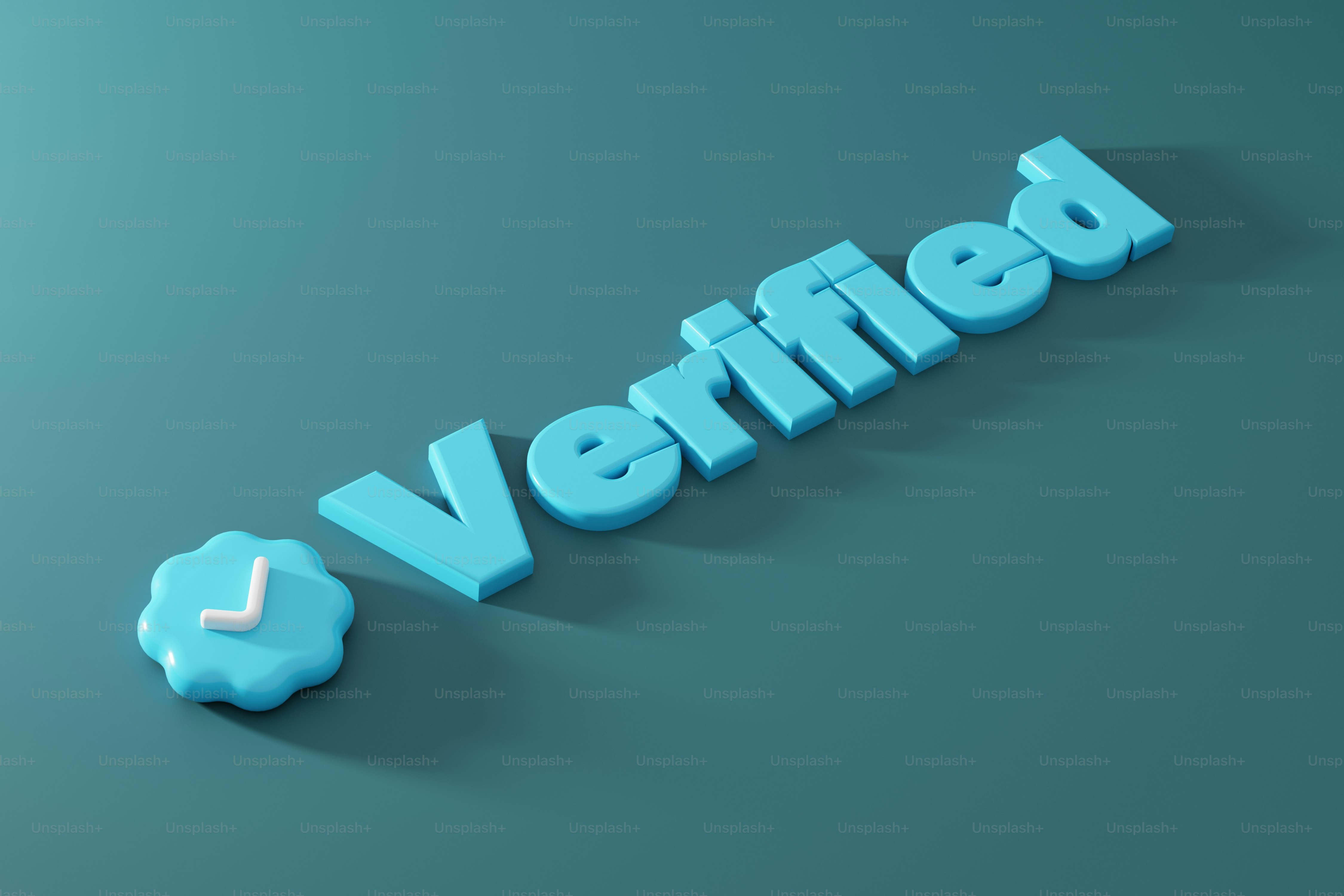 Social media verified mark